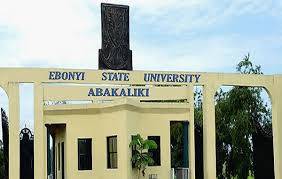 Ebonyi State University (EBSU) Supplementary Admission Form for 2020/2021