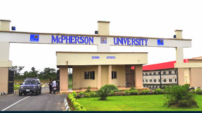 McPherson University JUPEB Admission Form for 2021/2022 Session
