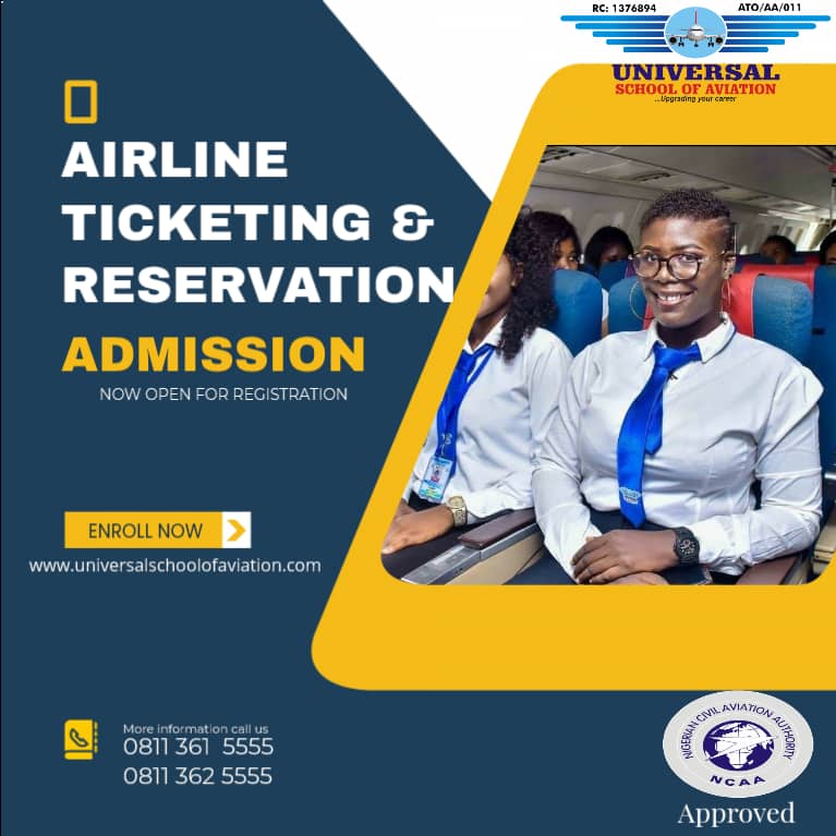 Universal School of Aviation Admission Form for 2021/2022 Session