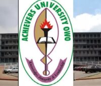 Achievers University Owo Recruitment 2022