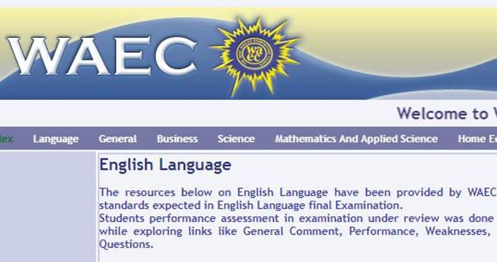 2023 WAEC English Language Past Question Paper